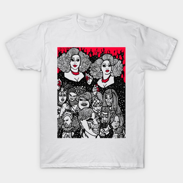 Dragula T-Shirt by COLORaQUEEN